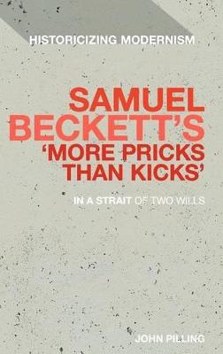 Book cover for Samuel Beckett's 'More Pricks Than Kicks'