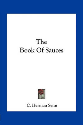 Book cover for The Book of Sauces