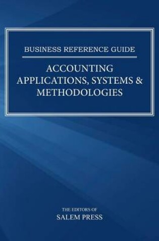 Cover of Accounting Applications, Systems & Methodologies