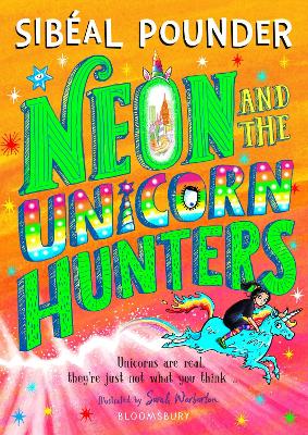 Book cover for Neon and The Unicorn Hunters