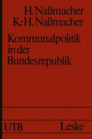 Cover of Kommunalpolitik in der Bundesrepublik