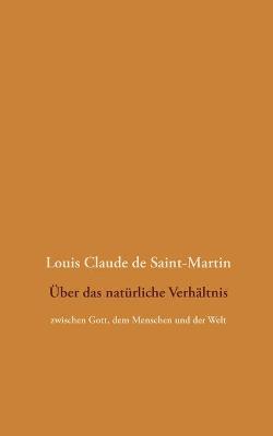 Book cover for UEber das naturliche Verhaltnis