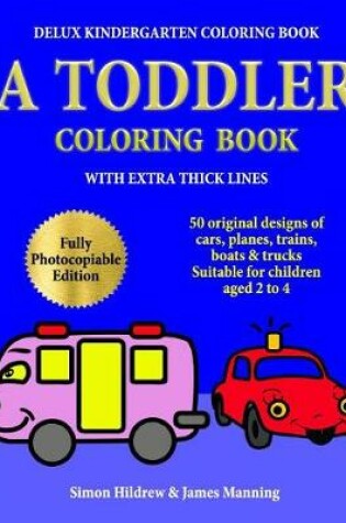 Cover of Delux Kindergarten Coloring Book