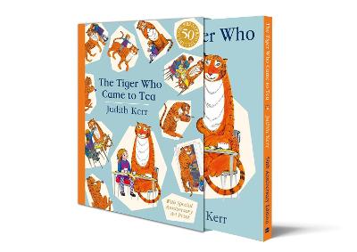 Book cover for The Tiger Who Came to Tea Gift Edition