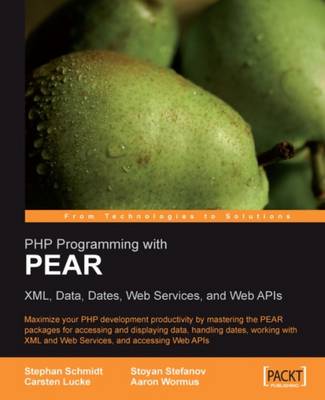 Book cover for PHP Programming with PEAR