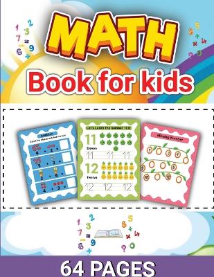 Book cover for Math Activity Book for Kids