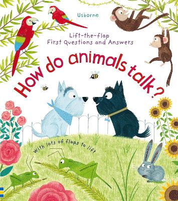 Book cover for First Questions and Answers: How Do Animals Talk?