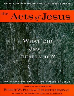 Book cover for The Acts of Jesus