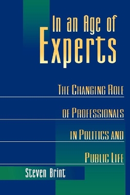 Book cover for In an Age of Experts