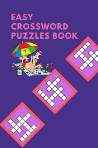 Cover of Easy Crossword Puzzles Book