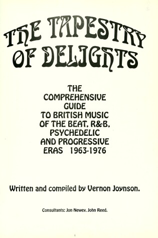 Cover of Tapestry of Delights