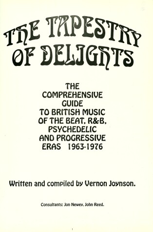 Book cover for Tapestry of Delights