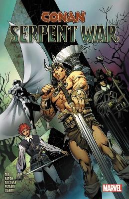 Book cover for Conan: Serpent War