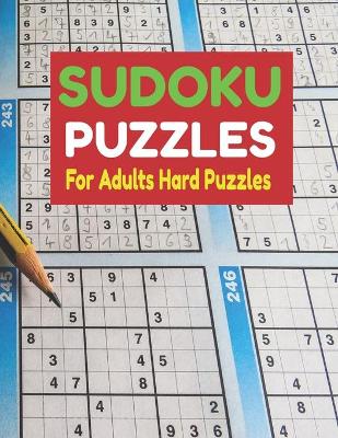 Book cover for Sudoku Puzzles For Adults Hard