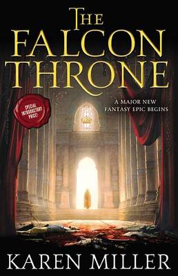 Book cover for The Falcon Throne