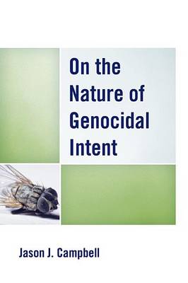 Book cover for On the Nature of Genocidal Intent