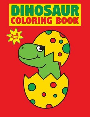 Book cover for Dinosaur Coloring Book