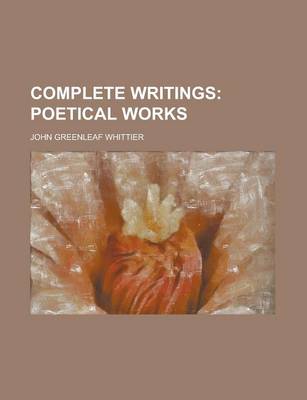 Book cover for Complete Writings