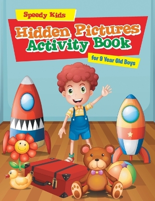 Book cover for Hidden Pictures Activity Book for 9 Year Old Boys