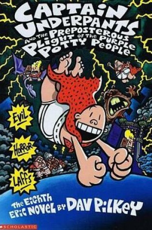 Cover of Captain Underpants and the Preposterousplight of the Purple Potty People