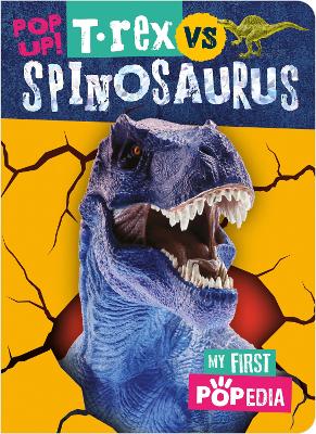 Book cover for T. rex vs Spinosaurus