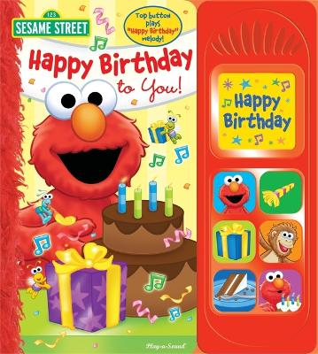 Book cover for Sesame Street: Happy Birthday to You!