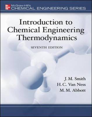 Book cover for Introduction to Chemical Engineering Thermodynamics