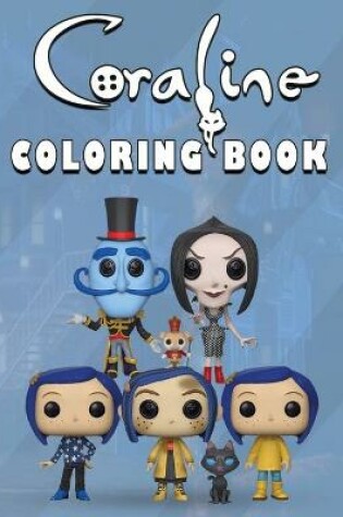 Cover of Coraline Coloring Book