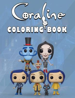 Book cover for Coraline Coloring Book