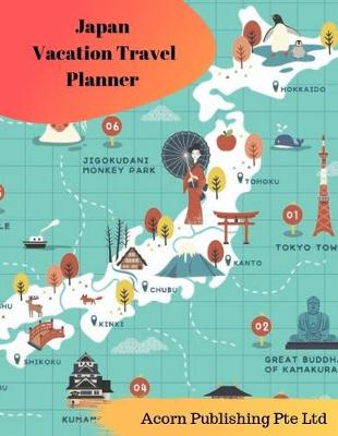Book cover for Japan Vacation Travel Planner
