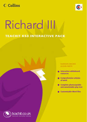 Cover of "Richard III" Teachit KS3