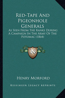 Book cover for Red-Tape and Pigeonhole Generals Red-Tape and Pigeonhole Generals