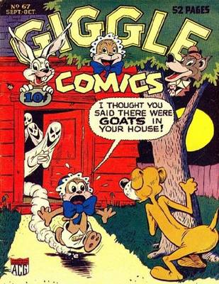 Book cover for Giggle Comics Number 67 Humor Comic Book