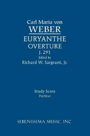 Cover of Euryanthe Overture, J.291