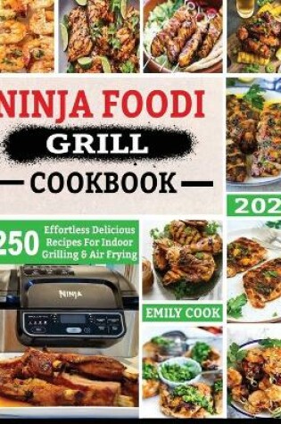 Cover of Ninja Foodi Grill Cookbook 2021