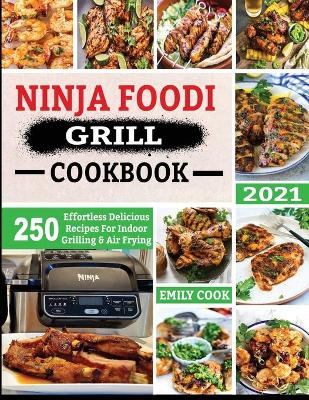 Book cover for Ninja Foodi Grill Cookbook 2021