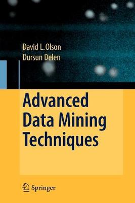 Book cover for Advanced Data Mining Techniques