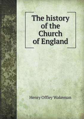 Book cover for The History of the Church of England