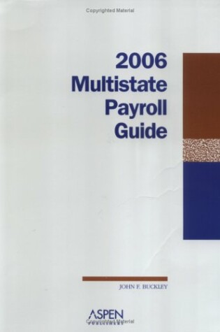 Cover of 2006 Multistate Payroll Guide
