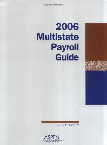 Book cover for 2006 Multistate Payroll Guide