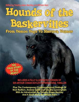 Book cover for Hounds Of The Baskervilles. From Demon Dogs To Sherlock Holmes