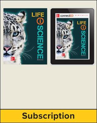 Cover of Glencoe Life iScience, Grade 7, Digital & Print Student Bundle, 6-year subscription