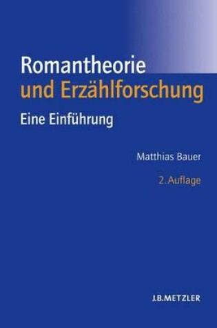 Cover of Romantheorie Und Erzahlforschung