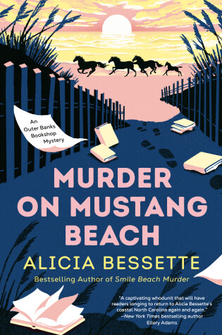 Cover of Murder on Mustang Beach