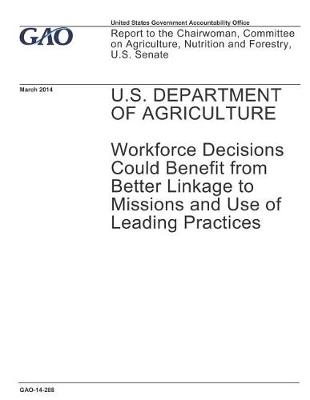 Book cover for U.S. Department of Agriculture