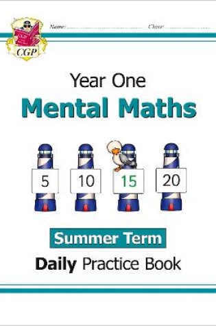 Cover of KS1 Mental Maths Year 1 Daily Practice Book: Summer Term