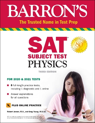 Cover of SAT Subject Test Physics with Online Test