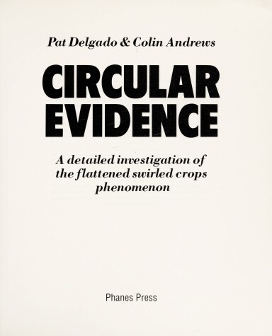 Book cover for Circular Evidence