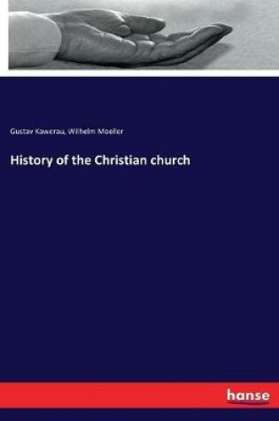 Cover of History of the Christian church