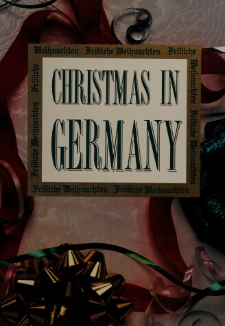 Book cover for Christmas in Germany